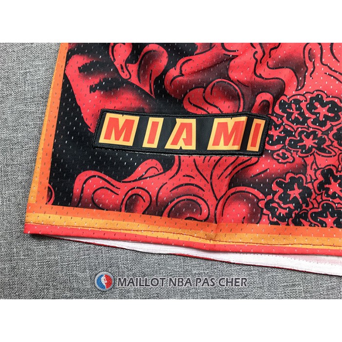 Short Miami Heat Special Year of The Tiger Rouge